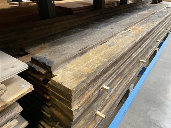 Grote foto amerikaans grenen 37x170 mm gebruikt 350cm doe het zelf en verbouw hout en planken