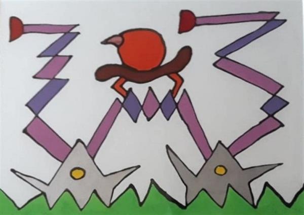 Grote foto kunsthandel gennep crazy wagon 12 1999 antiek en kunst modern