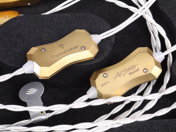 Grote foto crystal cable art series monet high end silver audio speaker cables 3 5 metre audio tv en foto onderdelen en accessoires