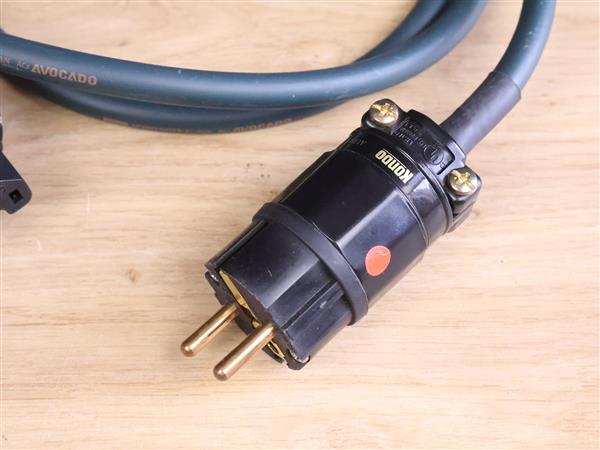 Grote foto kondo audio note acz avocado silver high end audio power cable 1 75 metre audio tv en foto onderdelen en accessoires
