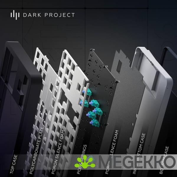 Grote foto dark project alu87b bushido tkl mechanisch gaming toetsenbord computers en software toetsenborden
