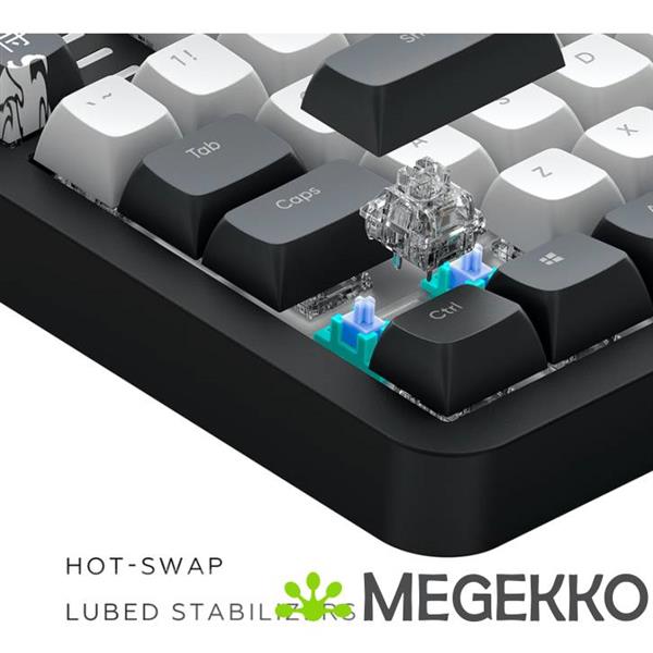 Grote foto dark project alu87b bushido tkl mechanisch gaming toetsenbord computers en software toetsenborden