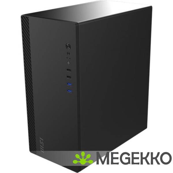 Grote foto msi pro shield m100p computerbehuizing midi tower zwart computers en software behuizingen en kasten