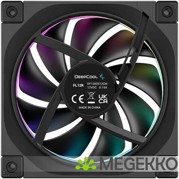 Grote foto deepcool fl12r black computers en software overige computers en software