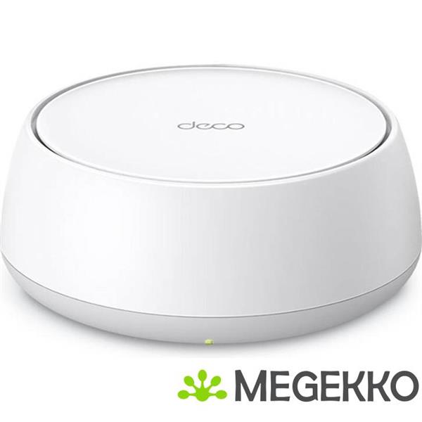 Grote foto tp link deco be25 1 pack mesh wifi systeem dual band 2.4 ghz 5 ghz wi fi 7 802.11be wit 2 int computers en software netwerkkaarten routers en switches