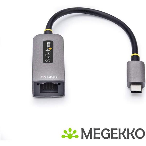 Grote foto startech.com 2.5gbe usb c naar ethernet adapter nbase t nic usb 3.0 type c 2.5 1g multi speed netw computers en software netwerkkaarten routers en switches