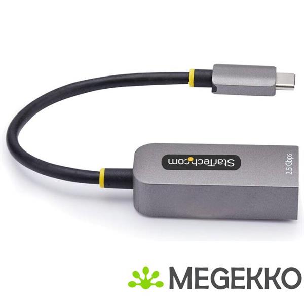 Grote foto startech.com 2.5gbe usb c naar ethernet adapter nbase t nic usb 3.0 type c 2.5 1g multi speed netw computers en software netwerkkaarten routers en switches