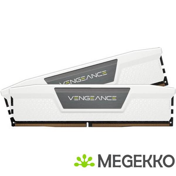 Grote foto corsair ddr5 vengeance 2x32gb 6000 white computers en software harde schijven