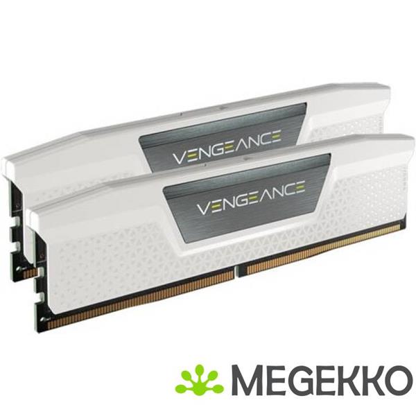 Grote foto corsair ddr5 vengeance 2x32gb 6000 white computers en software harde schijven