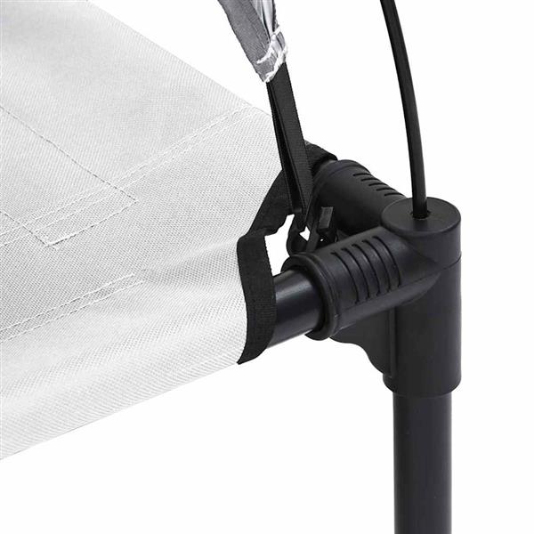 Grote foto vidaxl hondenbed zilvergrijs 76 x 62 x 70 5 cm staal dieren en toebehoren toebehoren