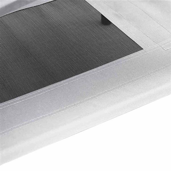 Grote foto vidaxl hondenbed zilvergrijs 76 x 62 x 70 5 cm staal dieren en toebehoren toebehoren