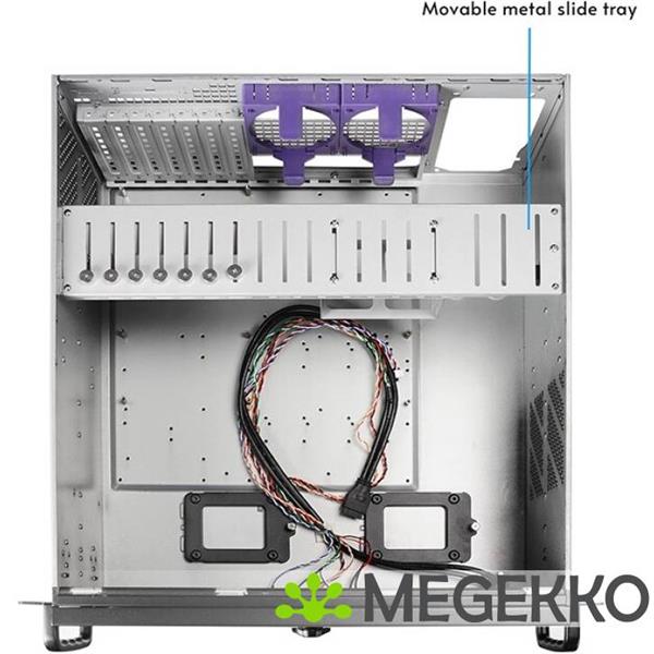 Grote foto chieftec unc 409s aio op computerbehuizing rack zwart computers en software behuizingen en kasten