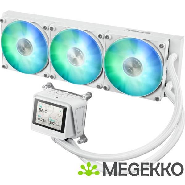 Grote foto asus max gaming lc 360 argb lcd white edition computers en software overige computers en software