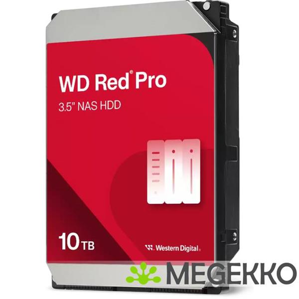 Grote foto wd hdd 3.5 10tb s ata3 512mb wd103kfbx red pro computers en software overige computers en software