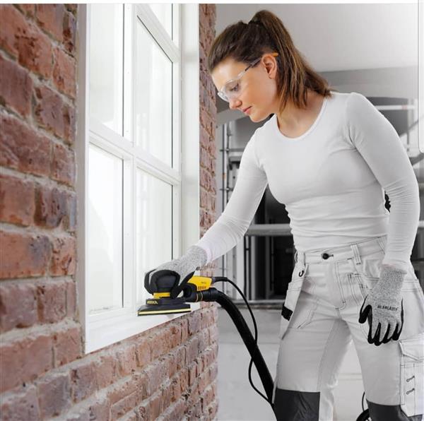 Grote foto mirka deos 663 cv electrische lichtgewicht handpalm delta schuurmachine met 3mm uitslag in doos doe het zelf en verbouw materialen en producten