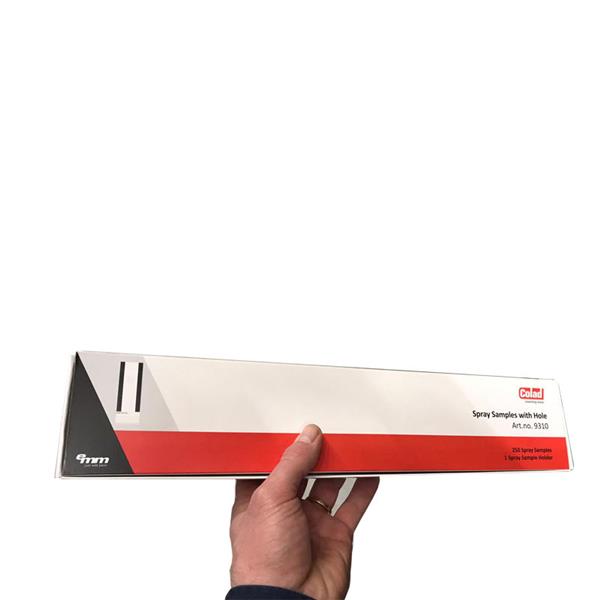 Grote foto colad spuitstaaltjes met gat voor autolak 250 stuks 9310 doe het zelf en verbouw materialen en producten