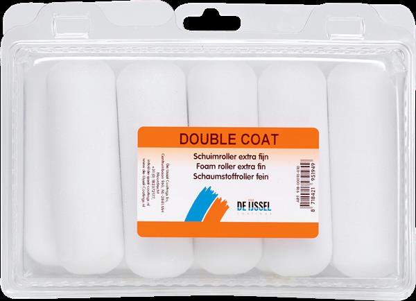 Grote foto de ijssel schuimrol extra fijn 11 cm voor double coat per 2 schuimrollers 918 00010 002 doe het zelf en verbouw materialen en producten