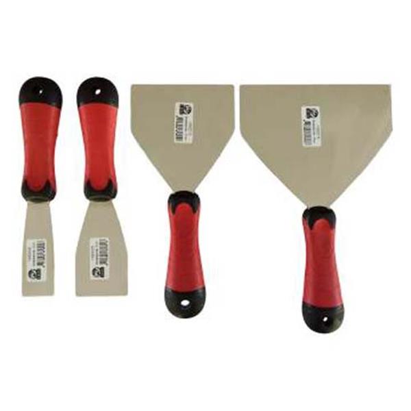 Grote foto lion modelleermes oplegmes rvs met 90 graden hoeken per stuk e14300xx doe het zelf en verbouw materialen en producten