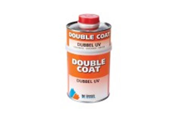 Grote foto de ijssel dd double coat dubbel uv blanke lak voor alle houtsoorten set 4000 ml doe het zelf en verbouw materialen en producten