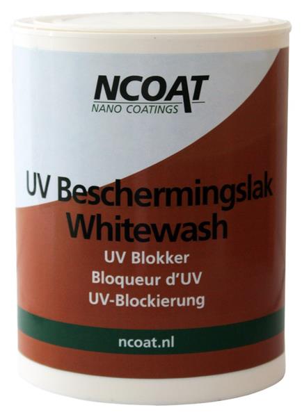 Grote foto ncoat uv beschermingslak mat watergedragen nanocoating voor hout binnen met uv blokker nc80x6x doe het zelf en verbouw materialen en producten