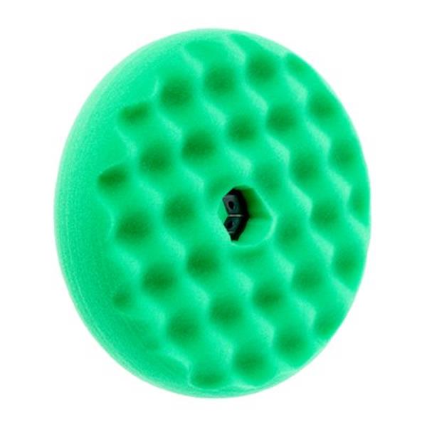 Grote foto 3m 50962 quick connect double sided green con. foam polishing pad 150mm per stuk 3m 50962 doe het zelf en verbouw materialen en producten