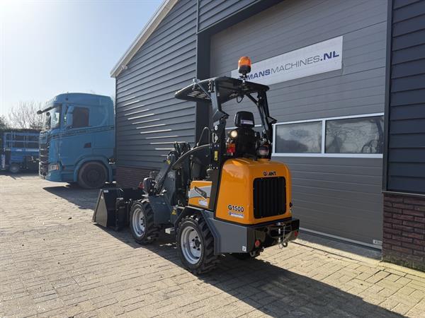 Grote foto giant g1500 minishovel nieuw met klapdak agrarisch shovels