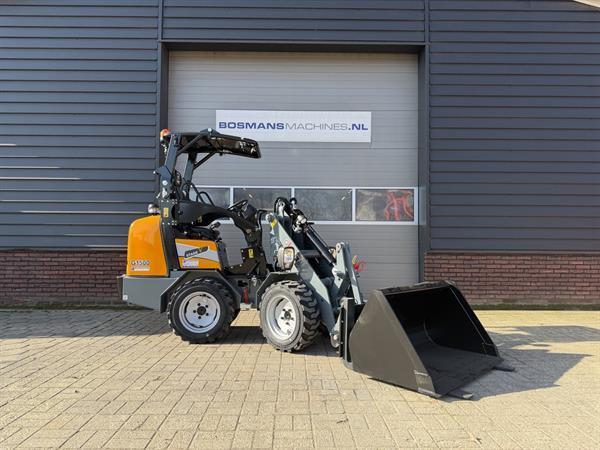 Grote foto giant g1500 minishovel nieuw met klapdak agrarisch shovels