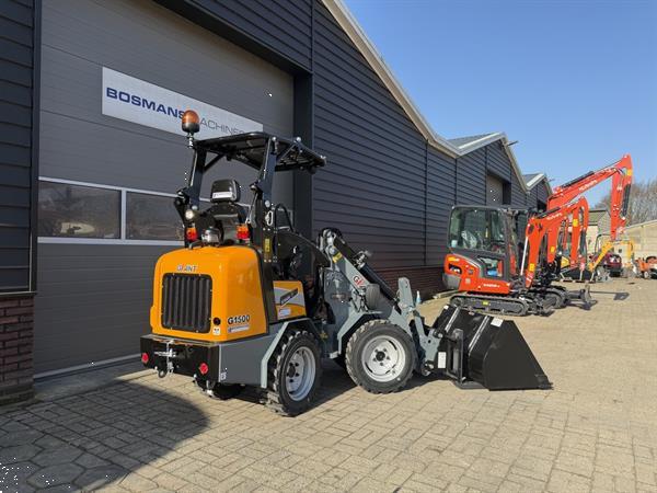 Grote foto giant g1500 minishovel nieuw met klapdak agrarisch shovels
