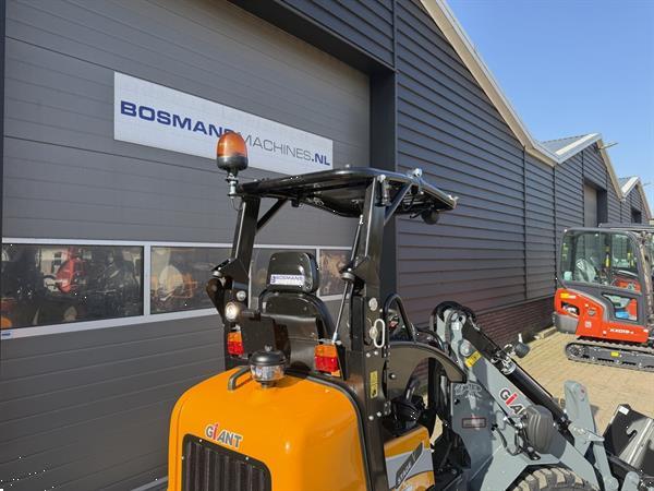 Grote foto giant g1500 minishovel nieuw met klapdak agrarisch shovels