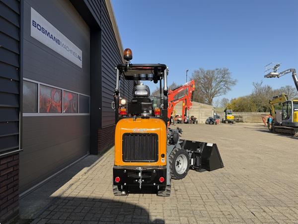 Grote foto giant g1500 minishovel nieuw met klapdak agrarisch shovels