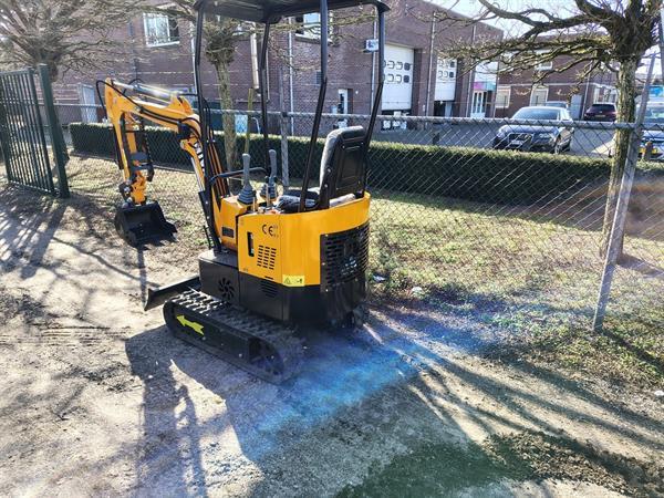 Grote foto minigraver demo 2025 1000 kg doe het zelf en verbouw kranen en graafmachines