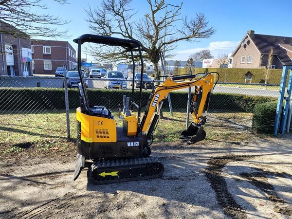 Grote foto minigraver demo 2025 1000 kg doe het zelf en verbouw kranen en graafmachines