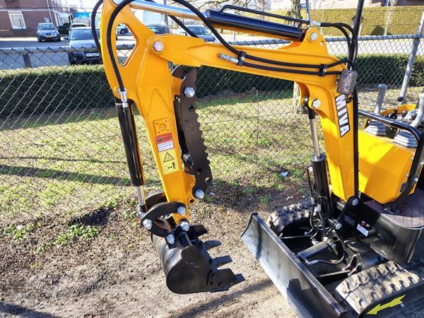 Grote foto minigraver demo 2025 1000 kg doe het zelf en verbouw kranen en graafmachines