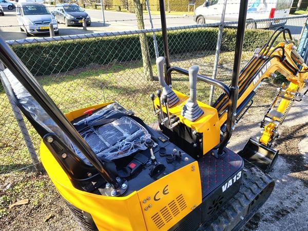 Grote foto minigraver demo 2025 1000 kg doe het zelf en verbouw kranen en graafmachines