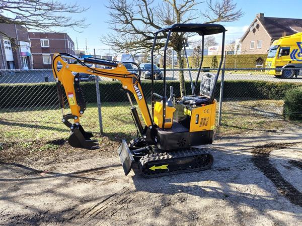 Grote foto minigraver demo 2025 1000 kg doe het zelf en verbouw kranen en graafmachines