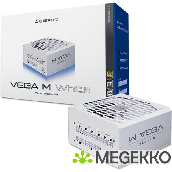 Grote foto chieftec vega m white 850w pc voeding computers en software overige
