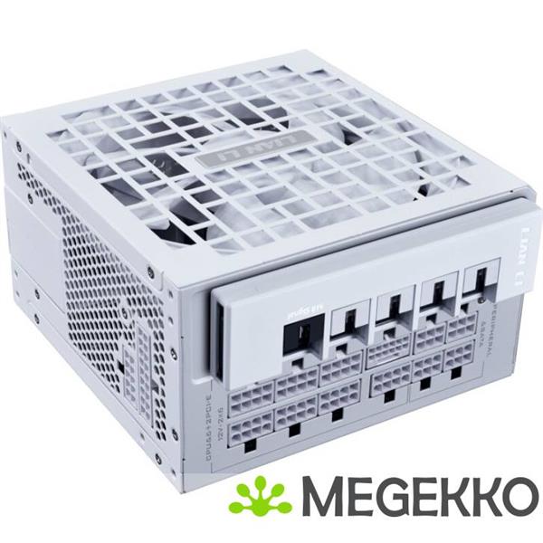 Grote foto lian li rotational shift gold 1000w white with hub computers en software overige