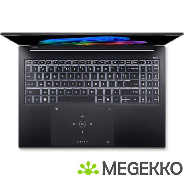 Grote foto acer swift go 16 ai sfg16 74 708b 16 intel core ultra 7 258v laptop computers en software overige computers en software