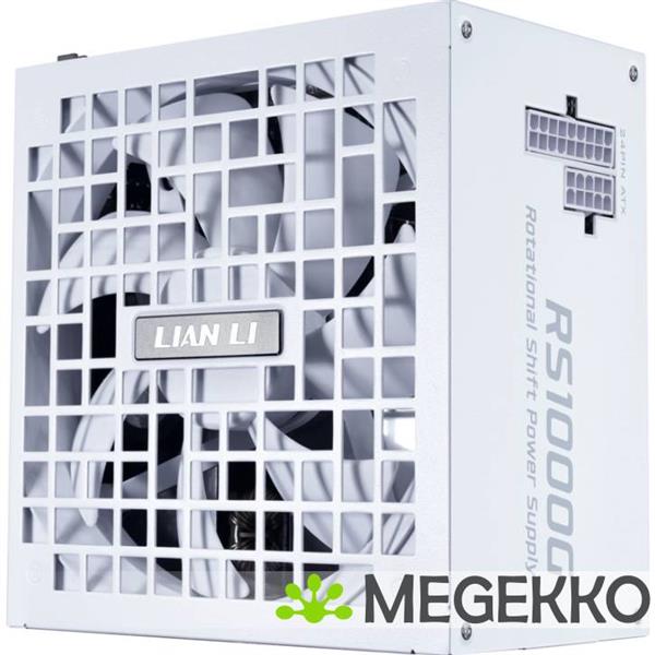 Grote foto lian li rotational shift gold 1000w white computers en software overige