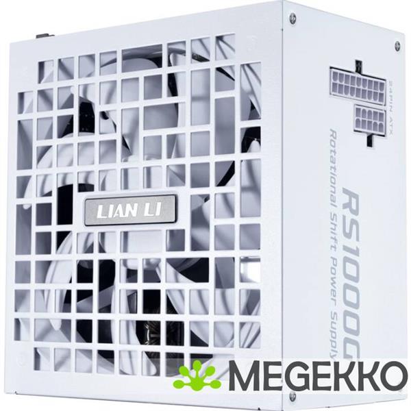 Grote foto lian li rotational shift gold 1000w white computers en software overige