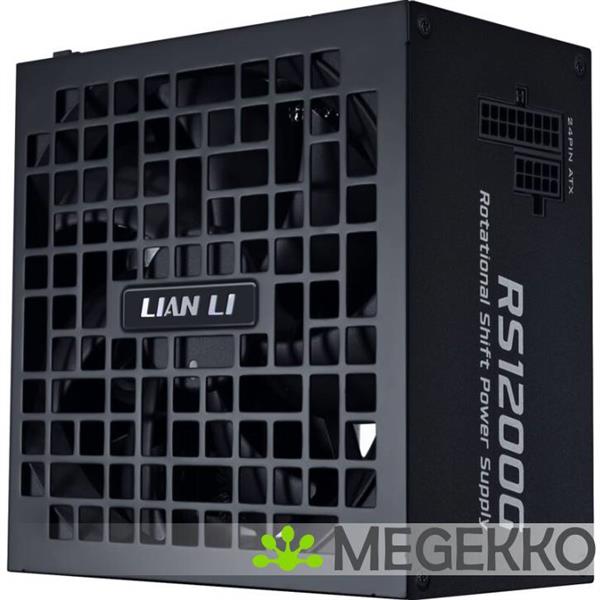 Grote foto lian li rotational shift gold 1200w black with hub computers en software overige