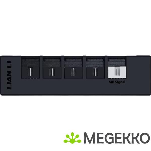 Grote foto lian li rotational shift gold 1200w black with hub computers en software overige