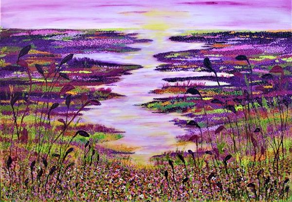 Grote foto kunsthandel gennep morning dreams antiek en kunst modern