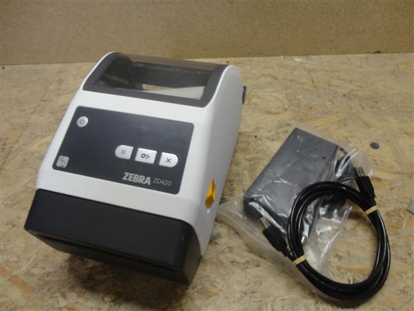 Grote foto zebra zd420 thermische label printer usb lan bt cutter 203dpi computers en software printers