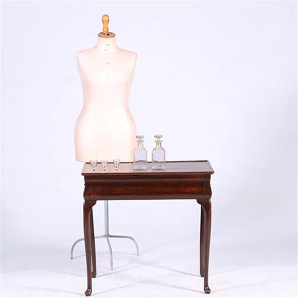 Grote foto hollandse wandtafel of theetafel 18e eeuw met aan elke zijkant een kleine lade no.381240 antiek en kunst stoelen en banken