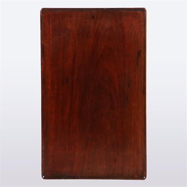 Grote foto hollandse wandtafel of theetafel 18e eeuw met aan elke zijkant een kleine lade no.381240 antiek en kunst stoelen en banken