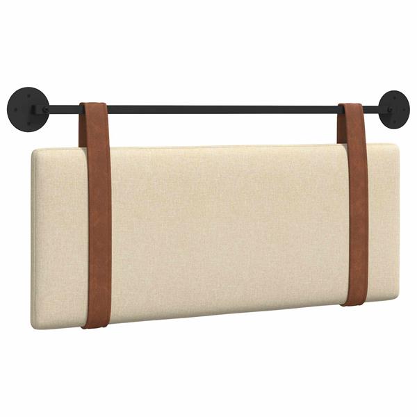 Grote foto vidaxl hangend hoofdeinde effen cr me 100 x 40 cm bewerkt hout antiek en kunst stoelen en banken