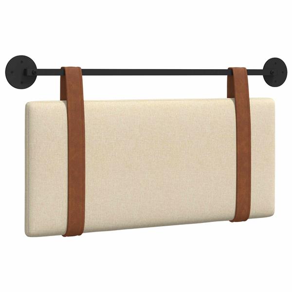 Grote foto vidaxl hangend hoofdeinde wandgemonteerd cr me 80 x 40 cm bewerkt hout antiek en kunst stoelen en banken