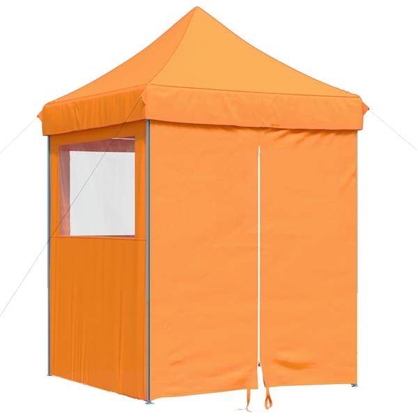 Grote foto vidaxl partytent oranje 200 x 200 x 306 cm oxford stof tuin en terras overige tuin en terras
