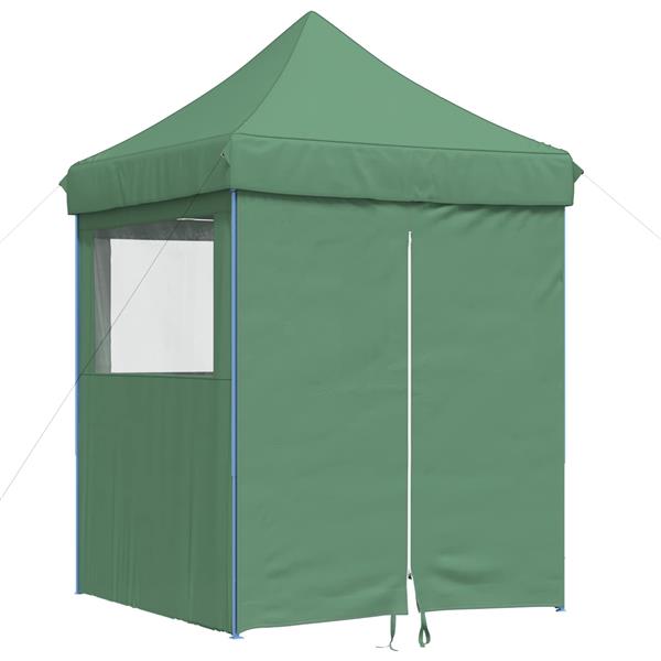 Grote foto vidaxl partytent groen 200 x 200 x 306 cm oxford stof tuin en terras overige tuin en terras